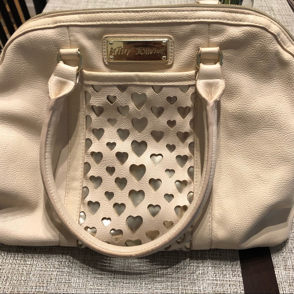 Betsey Johnson Heart Handbag